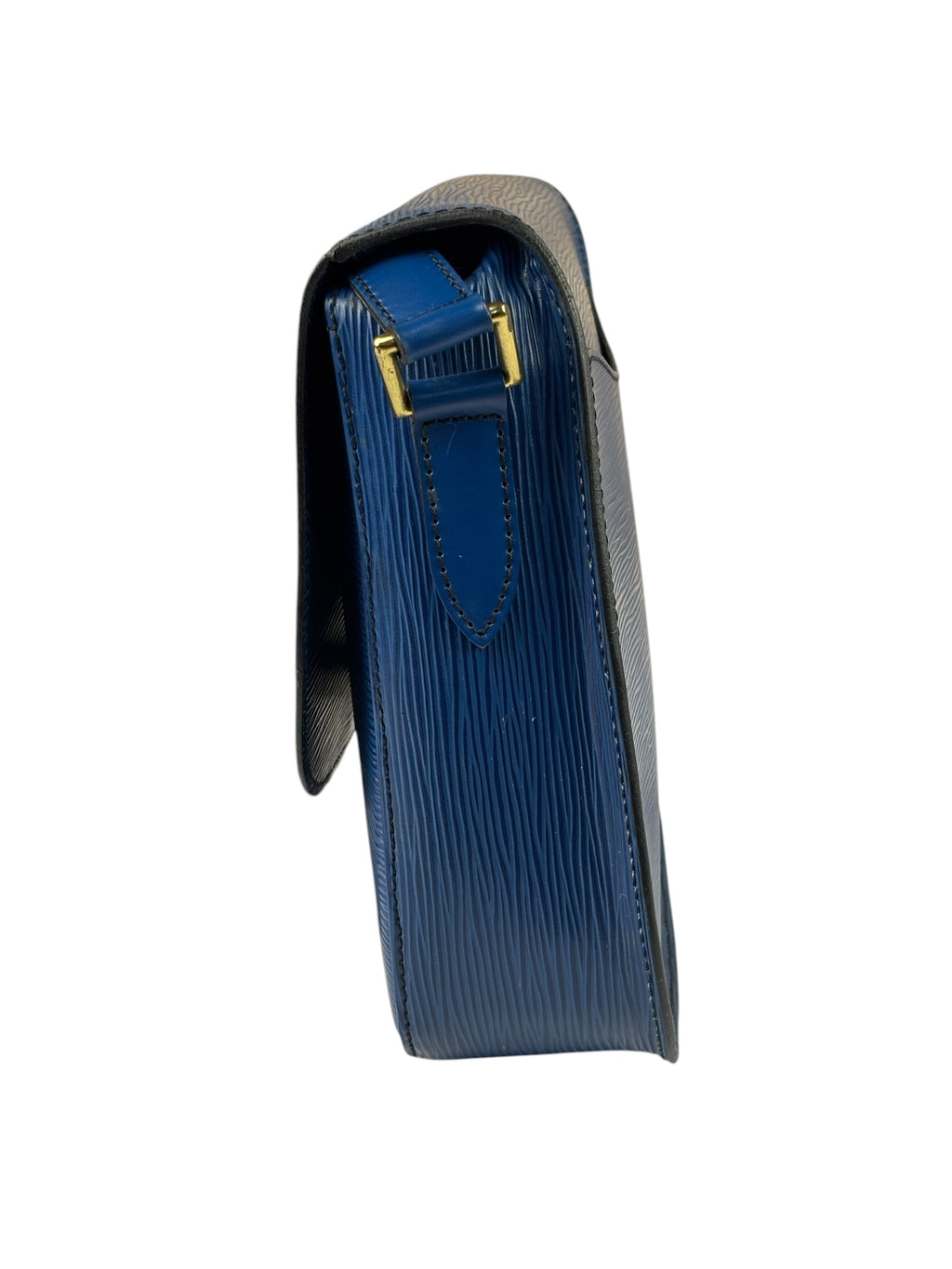 Louis Vuitton Vintage Blue Epi Saint Cloud GM Crossbody
