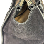 Prada Black Leather/Suede Shoulder Bag