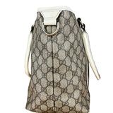 Gucci GG Joy Coated Canvas Tote Bag White/Beige