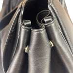 Balenciaga Black Leather Bel Air Carry Carry All Large Tote