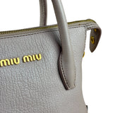 Miu Miu Blush Pink Leather Two-Way Bag