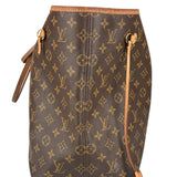 Louis Vuitton Dark Brown Canvas Monogram Neverfull Shoulder Bag PM