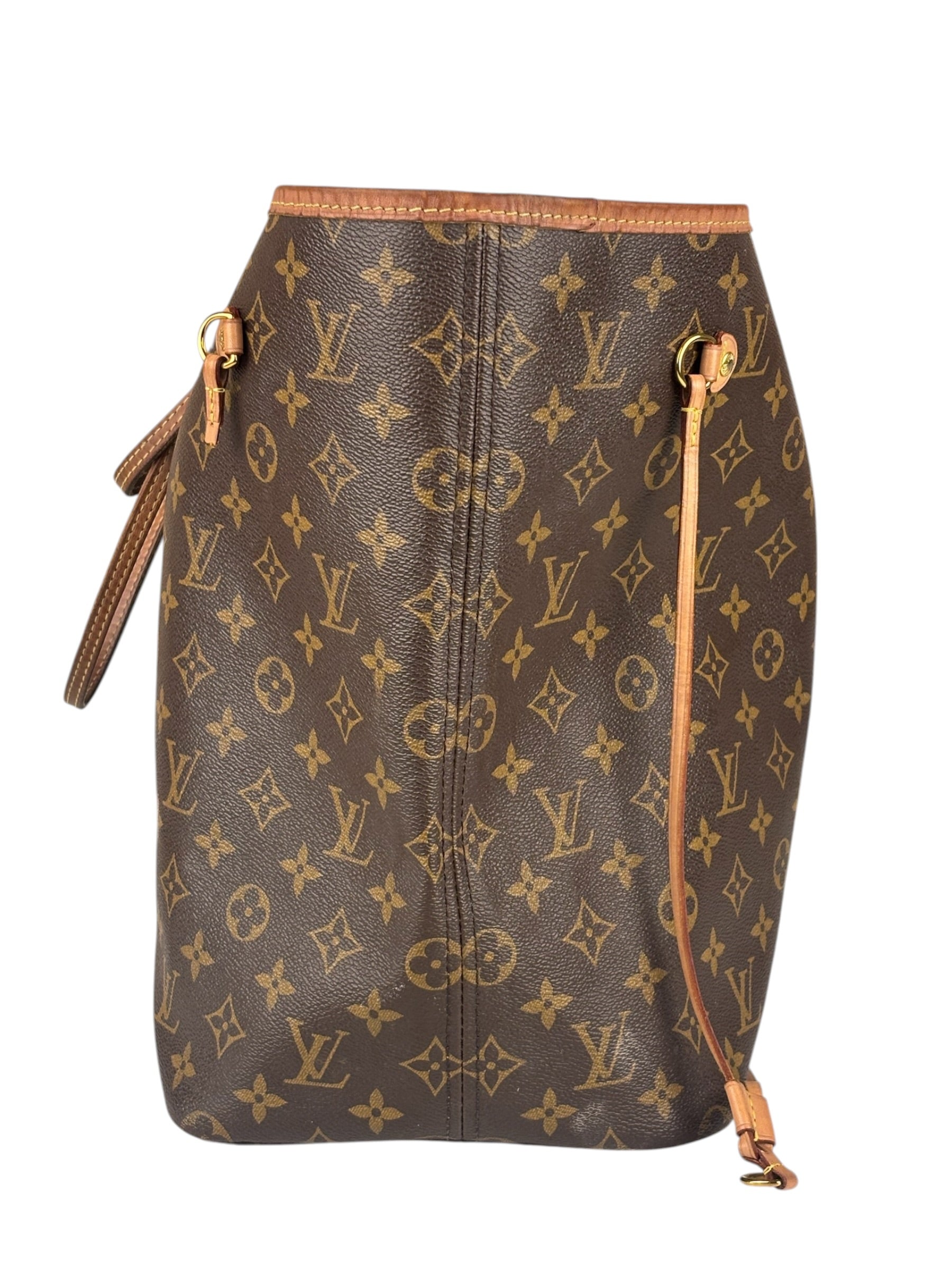 Louis Vuitton Dark Brown Canvas Monogram Neverfull Shoulder Bag PM