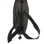 Prada Vintage Dark Grey Canvas Tote Bag