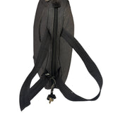 Prada Vintage Dark Grey Canvas Tote Bag