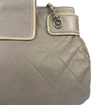 Chanel Grey Reissue Quilted Tote Bag 2013