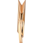 Maison Margiela MM6 Peach Satin Accordion Shoulder Bag