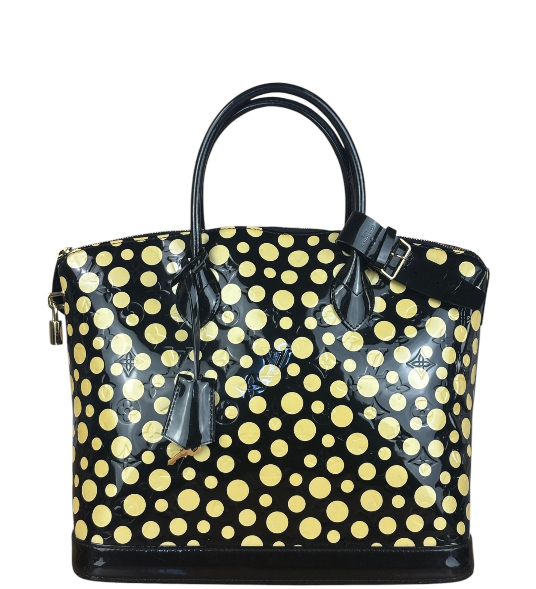 Louis Vuitton x Yayoi Kusama Infinity Dots Lockit Hand Bag MM
