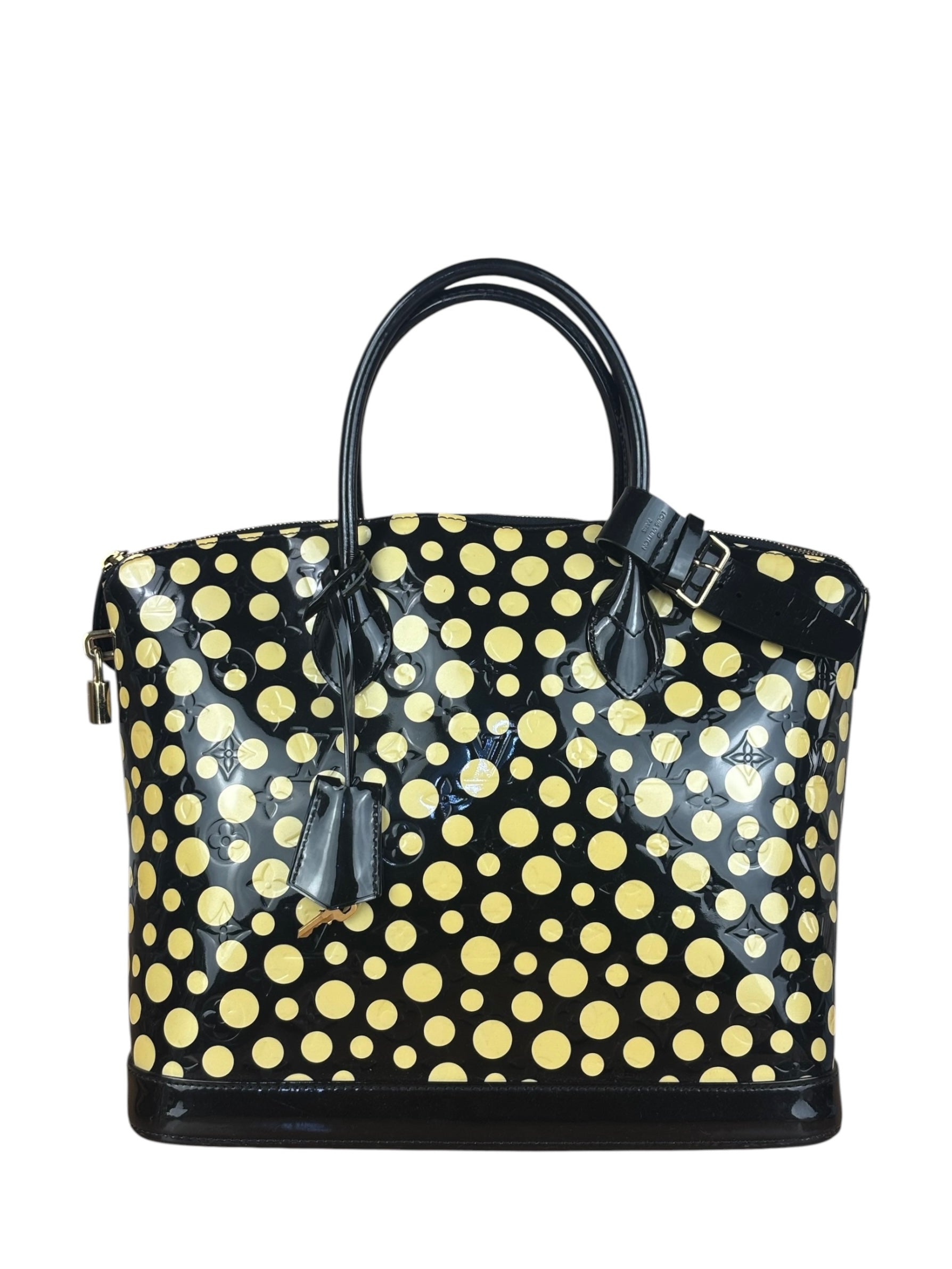 Louis Vuitton x Yayoi Kusama Infinity Dots Lockit Hand Bag MM