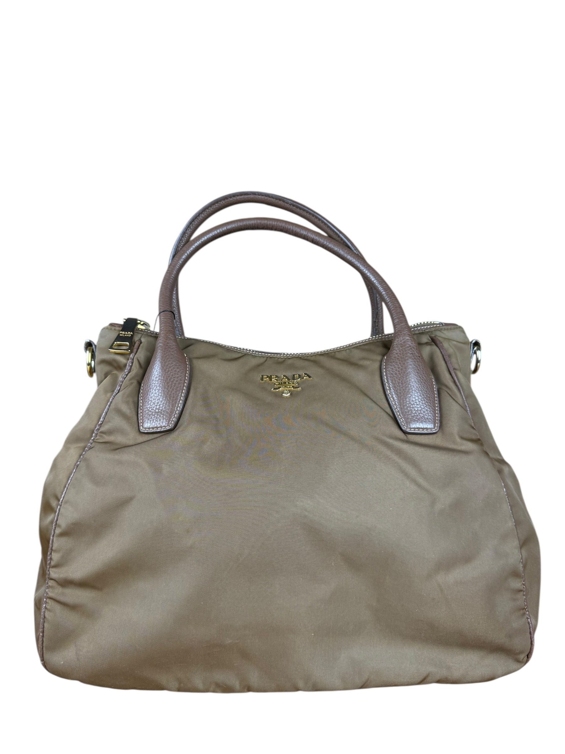 Prada Nylon 2-Way Tote Bag