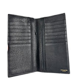 Coach Black Leather Long Wallet