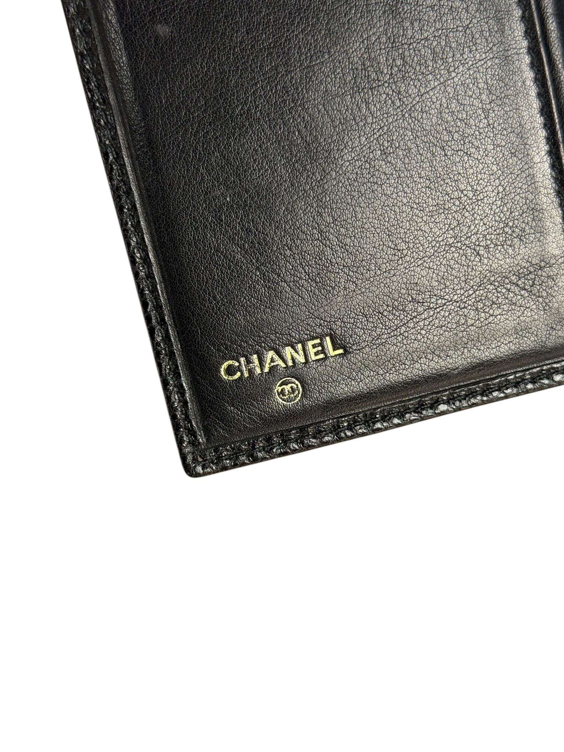 Chanel Black Caviar Bifold Wallet