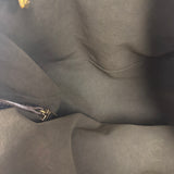 Louis Vuitton Perforated Monogram Mahina Hobo Bag Black