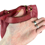 Miu Miu Pink Leather 2Way Tote Bag