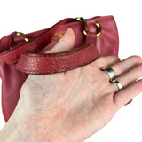 Miu Miu Pink Leather 2Way Tote Bag