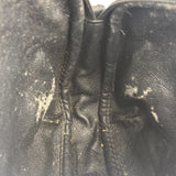 Gucci Vintage Micro GG Black Leather Shoulder Bag