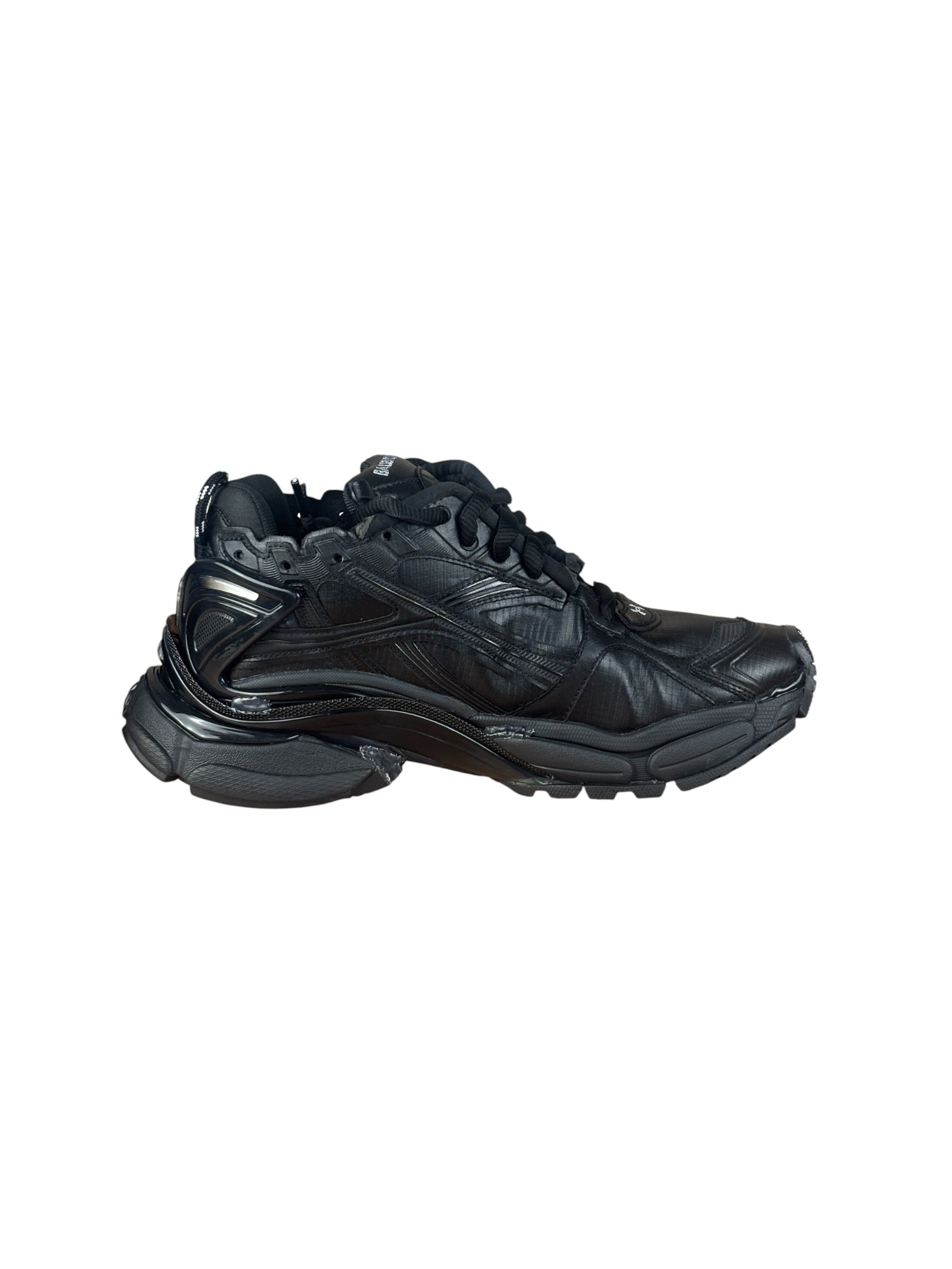 Balenciaga x Under Armour Black Runner Ripstop Sneakers