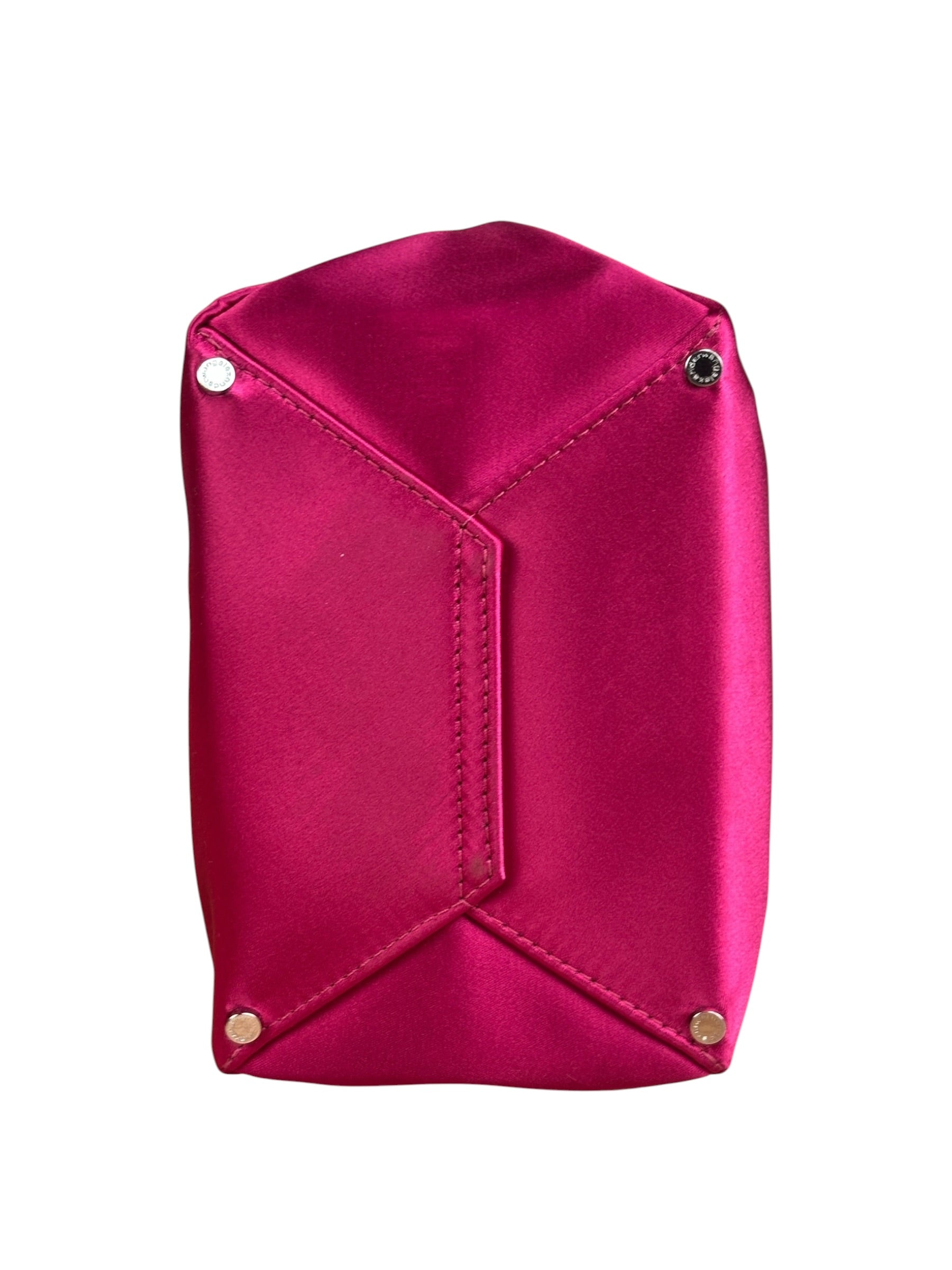 Alexander Wang Fuchsia Pink Satin Lunch Clutch