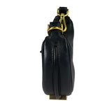 Fendi Vintage Black Leather Nano Fendigraphy Two-Way Bag Replacement Chains