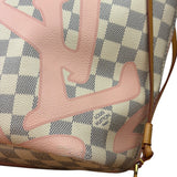 Louis Vuitton Limited Edition Pink Damier Azur Tahitienne Neverfull GM
