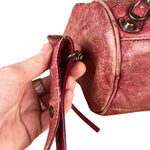 Balenciaga Mini Classic Leather City Bag Red