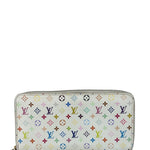 Louis Vuitton x Takashi Murakami Multicolor Monogram Zip-Around Wallet