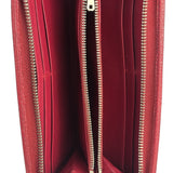 Loewe Pink Leather Anagram Long Wallet