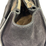 Prada Black Leather/Suede Shoulder Bag
