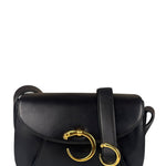 Cartier Must De Vintage Black Panthere Shoulder Bag