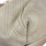 Fendi Off-White Grained Leather Spy Shoulder Bag