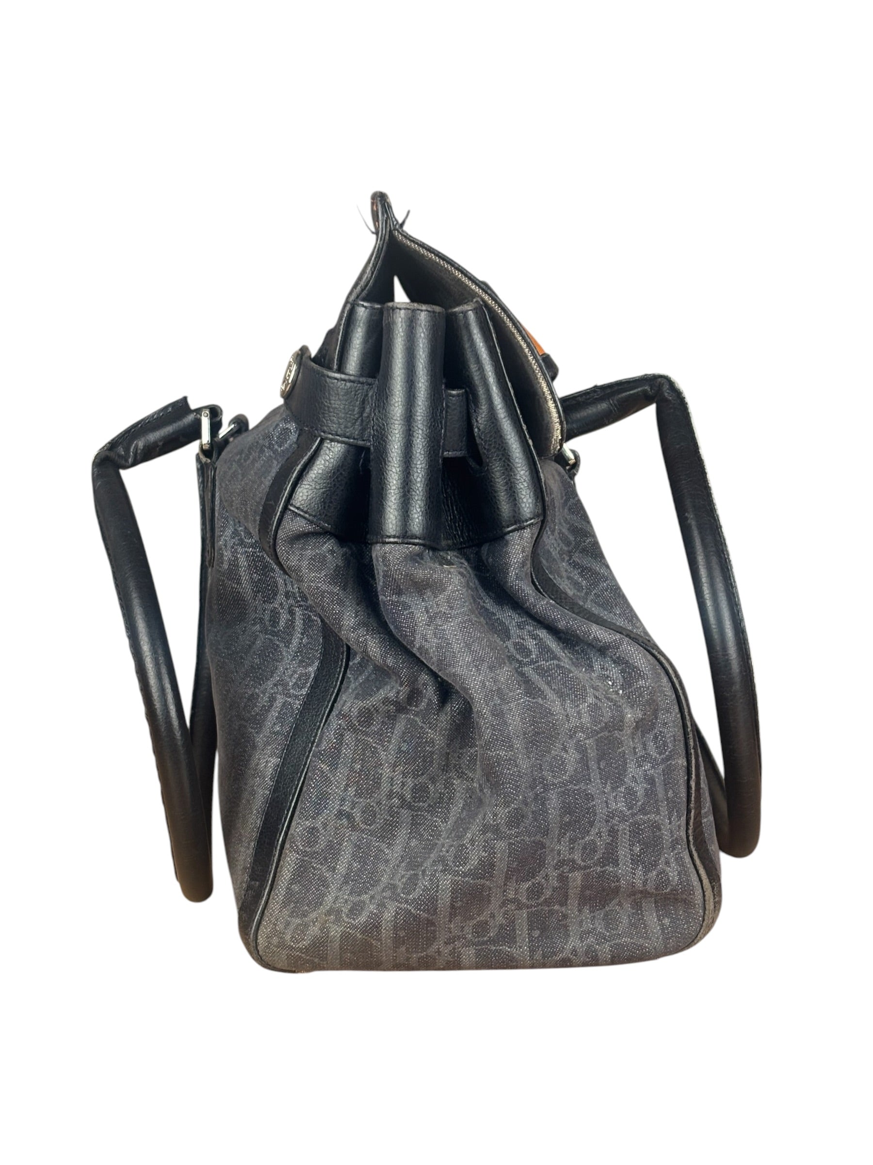 Christan Dior Vintage Diorissimo Flight Trotter Tote