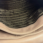 Prada Blush Pink Vitello Shiny Leather Flap Bag