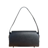 Louis Vuitton Black Epi Leather Flap Nocturne Shoulder Bag PM