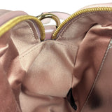 Gucci Iridescent Pink Nappa Chevron Small GG