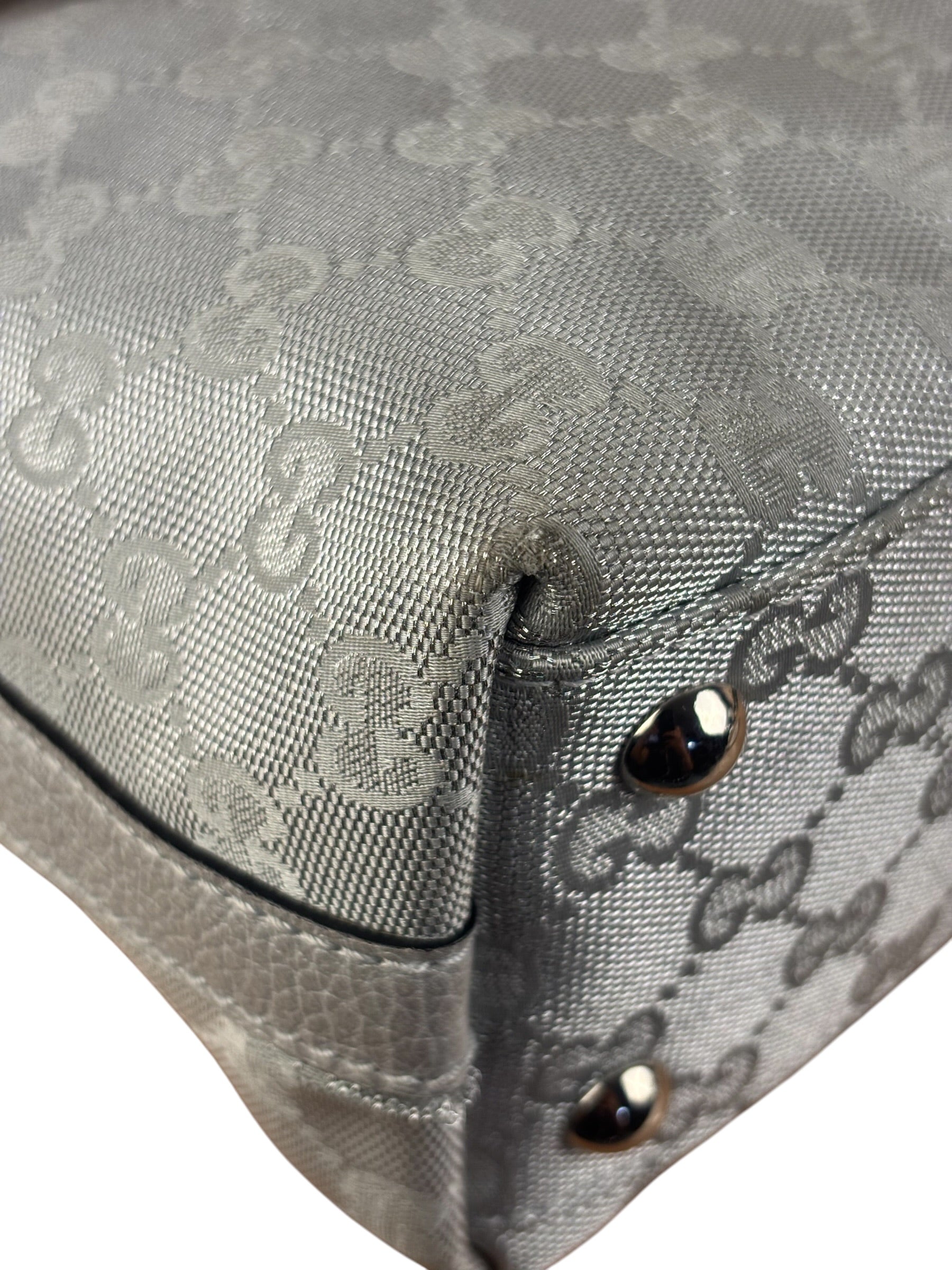 Gucci Vintage GG East-West Boston Bowling Handbag