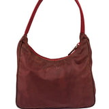 Prada Vintage Burgundy Nylon Pochette