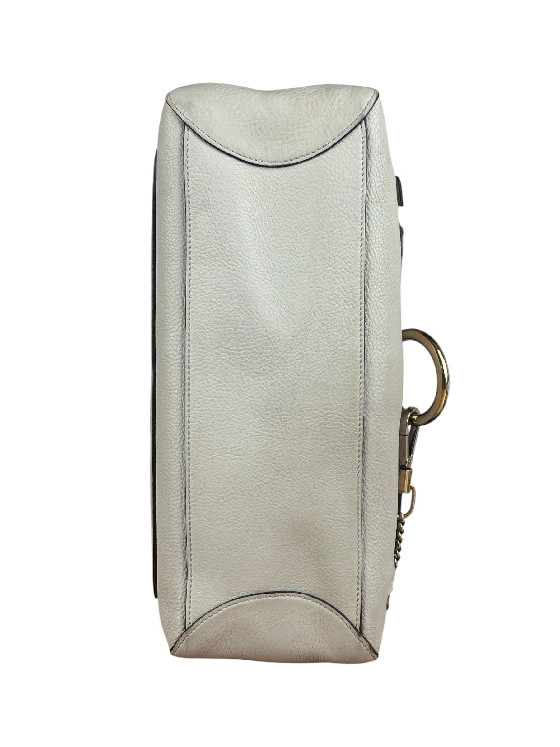 Chloe Off-White Faye Day Medium Shoulder Bag