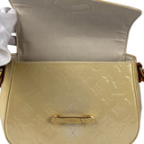 Louis Vuitton Yellow Monogram Vernis Bellflower GM Shoulder Bag