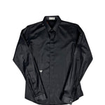 Christian Dior Bee Black Polyester Button-Up Shirt