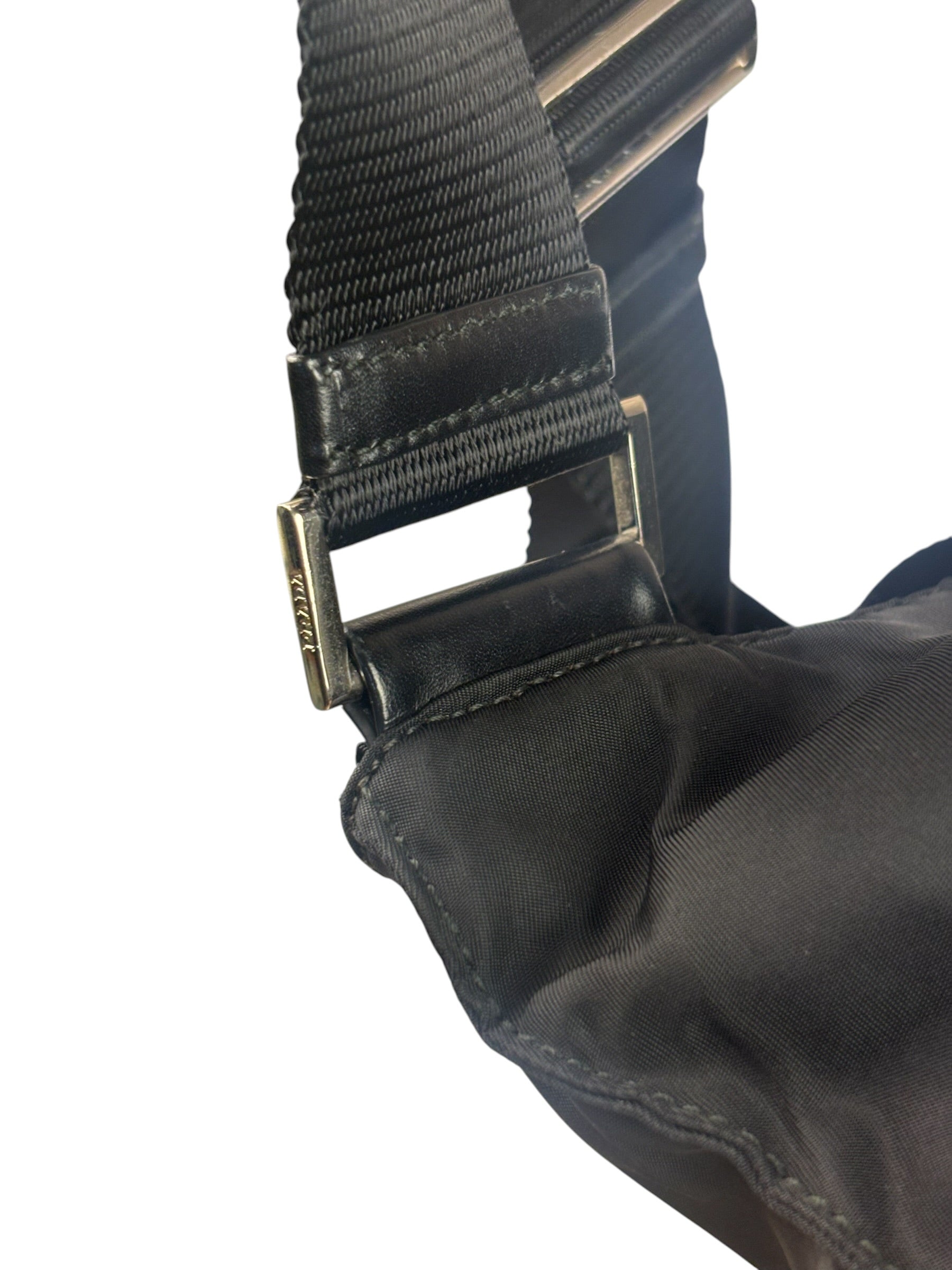 Prada Vintage Nylon Pouch Messenger Bag