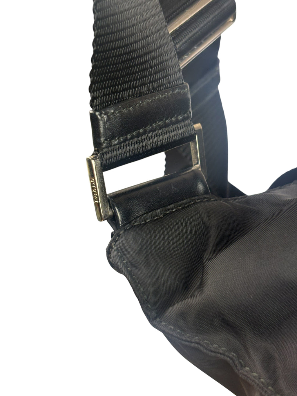 Prada Vintage Nylon Pouch Messenger Bag