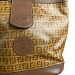 Fendi Vintage Zucca FF Bucket Shoulder Bag