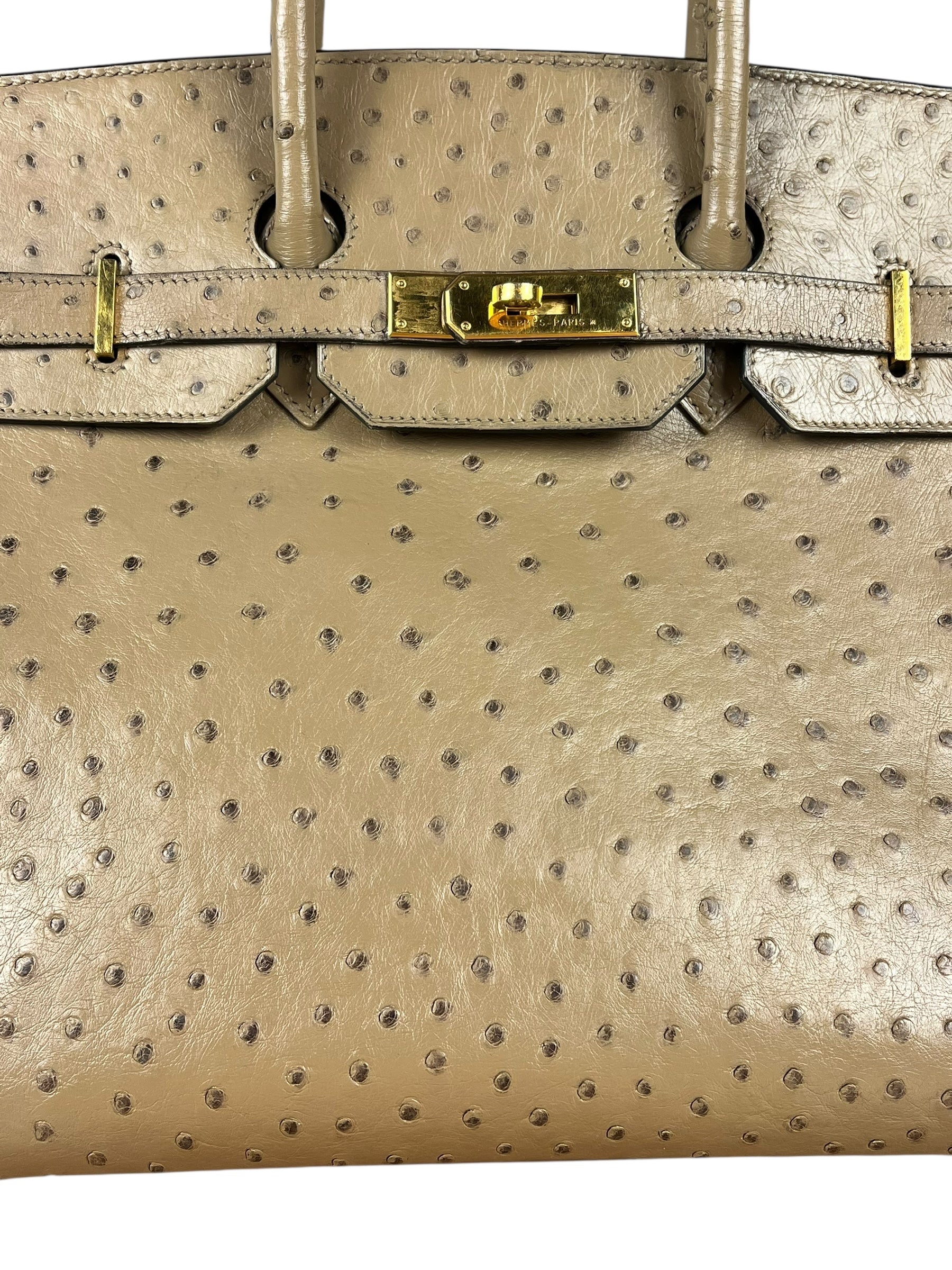 Hermes Birkin 35 Mousse Ostrich 2001