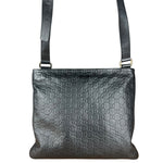 Gucci GG Black Leather Crossbody Bag