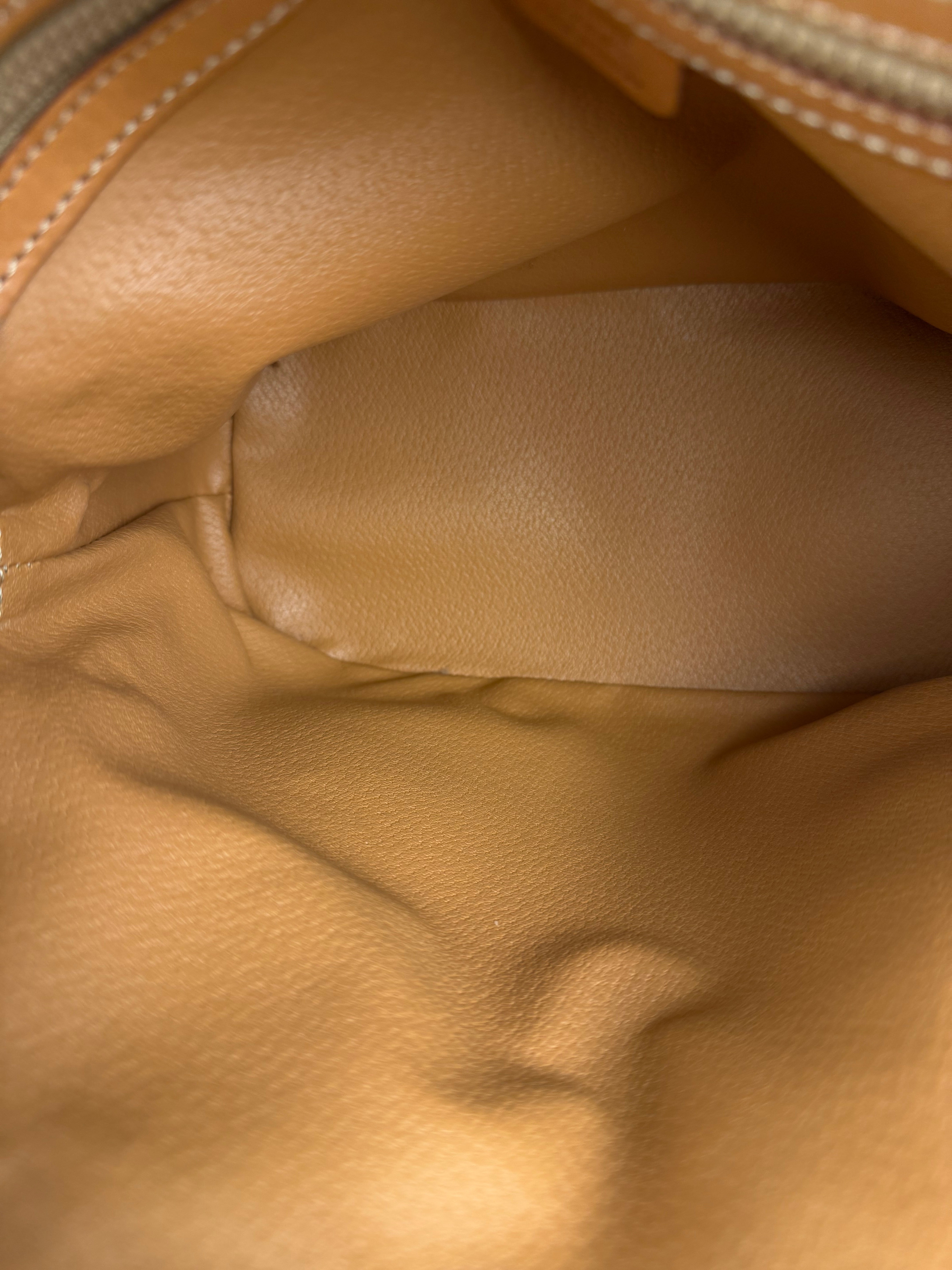 Celine Vintage Macadam Canvas Top Handle Bag