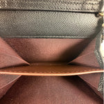 Chanel Black Caviar Quilted Card Holder 2019