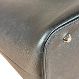 Burberry Black Saffiano Leather Tote Bag