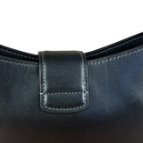 Coach Black Leather Eliza Shoulder Bag