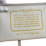 Coach Leather Signature Canvas Reversible City Tote Bag
