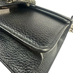 Gucci Black Pebbled Leather Dionysus Small Chain Shoulder Bag